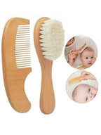 Set x 2 cepillo + peinilla madera