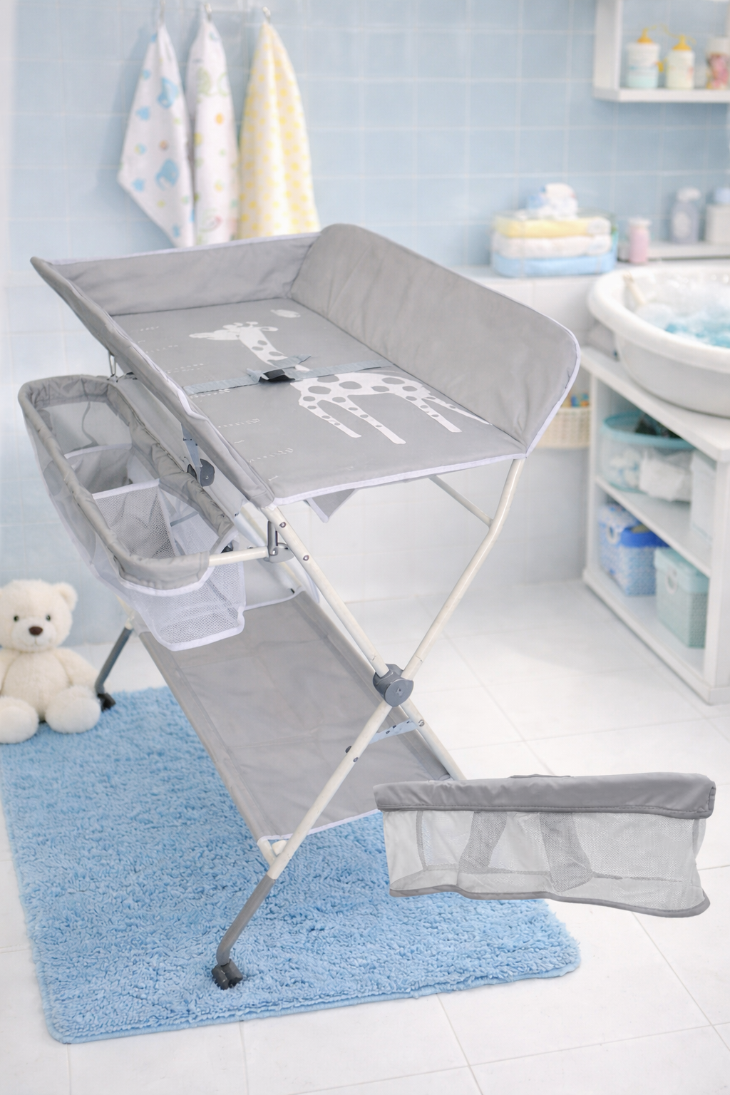 SOPORTE CAMBIADOR + REPOSA BAÑERA