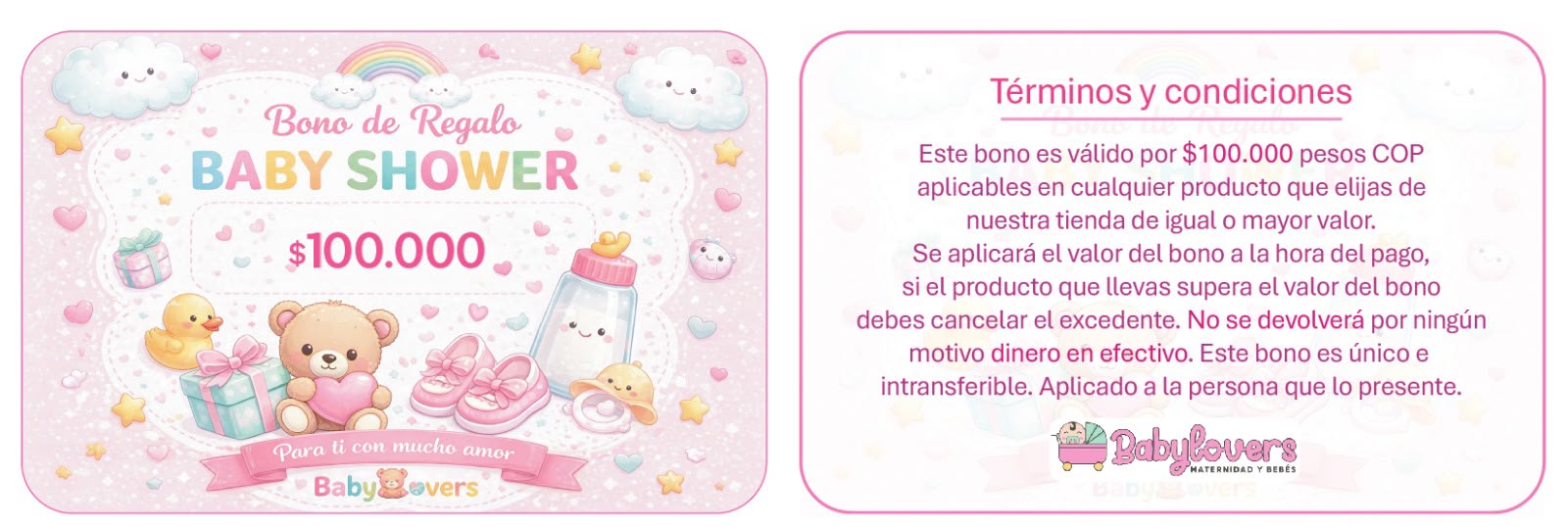 BONO TARJETA DE REGALO
